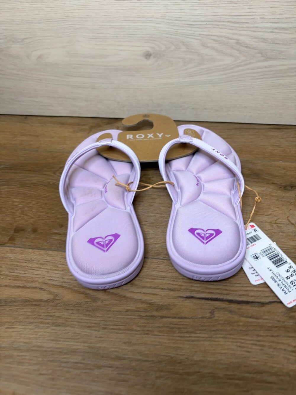 Roxy Women Rays Flat Flip Flop Thong Sandals Purple Violet Size 8 NWT - Picture 3 of 6
